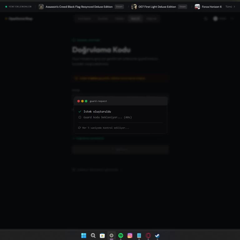 Steam Guard Kodu Sorunu Nedeniyle Oyunlara Erişemiyorum