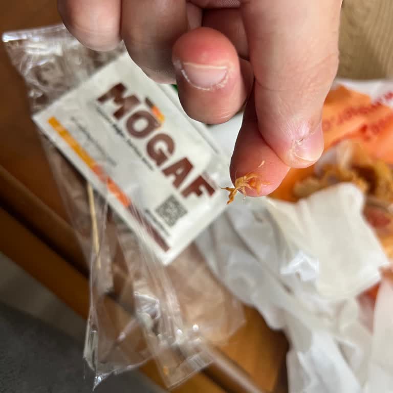 Mogaf Hatay Döner Dürümün İçinden Tavuk Tüyü Çıktığını Fark Ettim