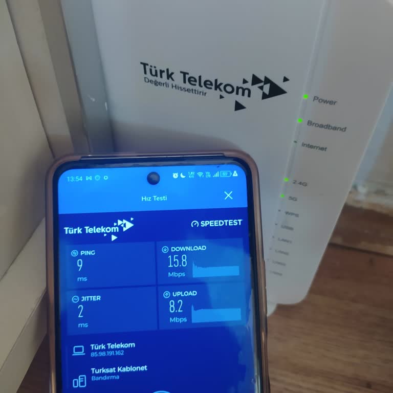 Ödenen 50 Mbps Ücretiyle Sürekli Düşük Hız Ve Kopma