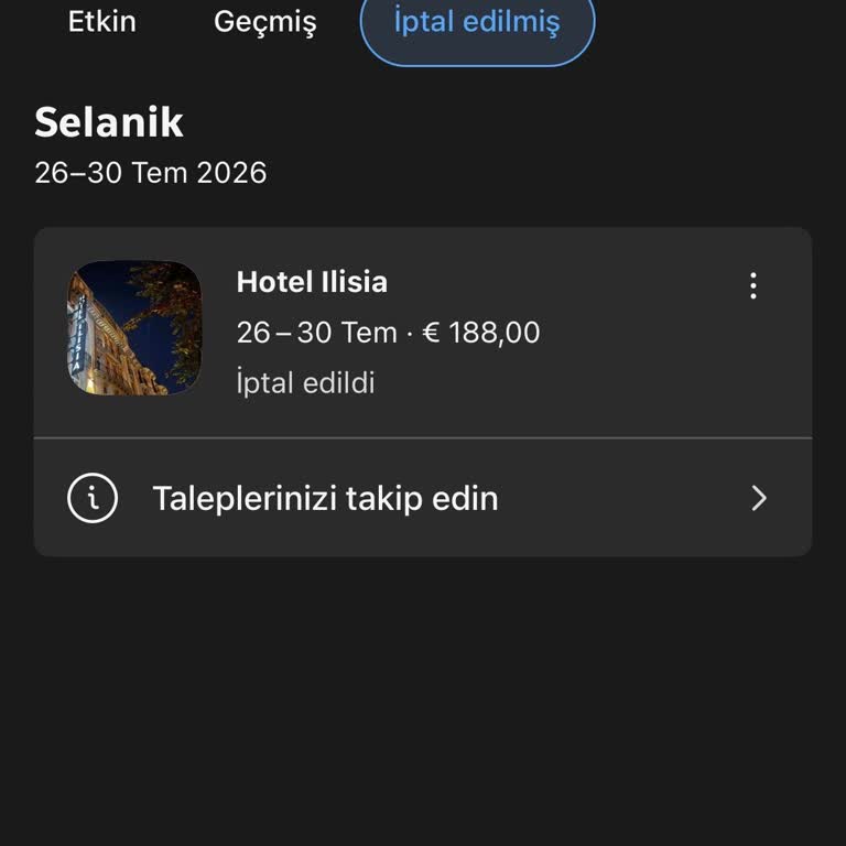İptal Edilen Otel Rezervasyonunun 10.410 TL İadesi Hâlâ Gelmedi