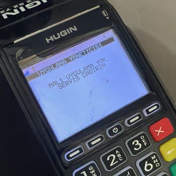 POS cihazı ruhsat uyarısı ve hizmet sorunu