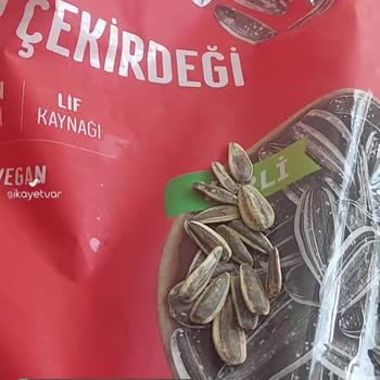 Çerezya Tuzlu Ay Çekirdeği Görselle Farklı!