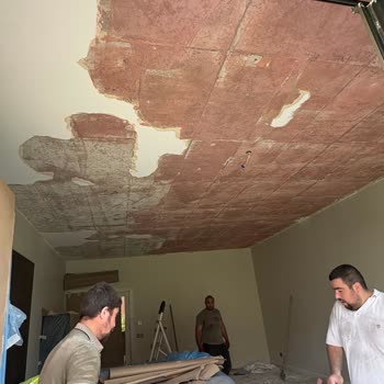 Çatı Sıvası Düşmesi Ve Bitmeyen İnşaat Sorunları