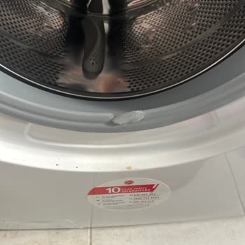 Garanti Kapsamındaki Çamaşır Makinesinde Yırtılan Kapak Lastiği Ve Paslanma, Servisin Haksız Kullanıcı Hatası İddiası