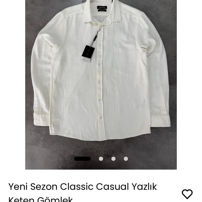 Keten Gömlek Sözü Yanlış Pamuk Ve Renk Hatası