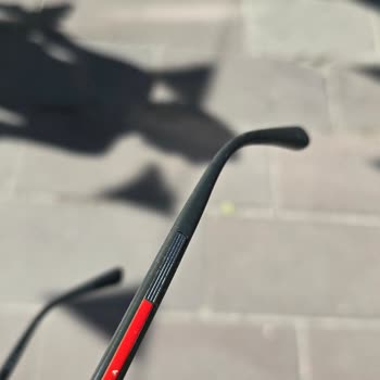 Four-Year-Old Prada Eyeglass Frame Suffers Severe Sun Fading and Coating Peeling