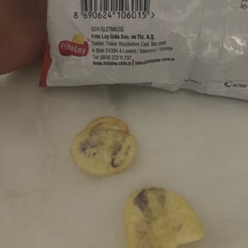 Fritolay Lays Cipslerde Mor Lekeler Ve Sağlık Endişesi