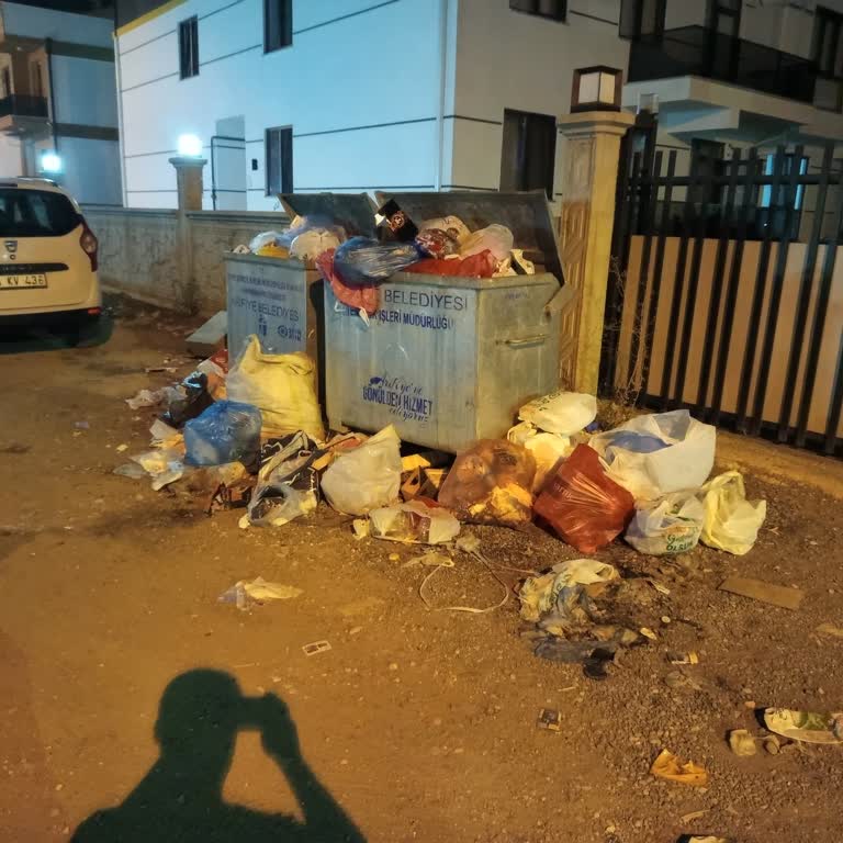 Afiyet Neviye Mahallesinde Çöp Toplanmaması Ve Kötü Koku Şikayeti