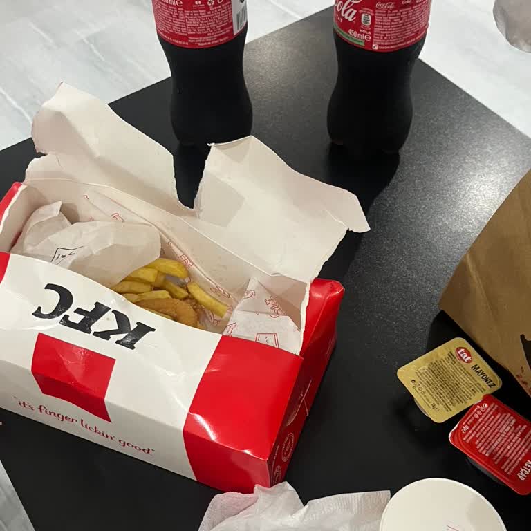 Trendyol GO'dan Eksik KFC Siparişi Ve İade Talebi