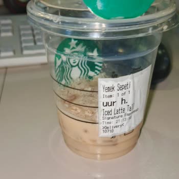Dökülen Iced Latte Siparişi İçin Ücret İadesi Talebi