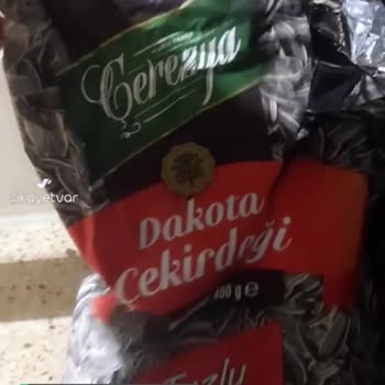 Çerezya Çekirdek Aldım İçinden Çıkan Şaşırttı