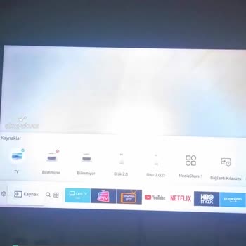 Samsung Mu7000 Menüde Tuş Kombinasyonu Yapılmaması