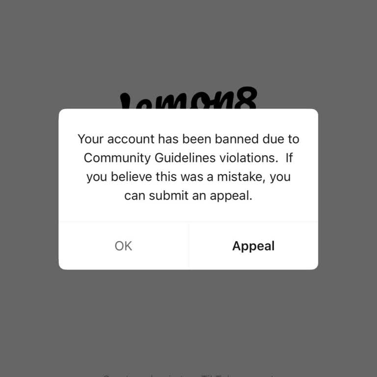 Lemon8 Account Retrieval Due To Ban