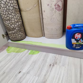 Pril Şişesinin Sızması Halı Ve Dolapta Zarar Verdi, 800 TL Temizlik Ücreti Talep Ediyorum