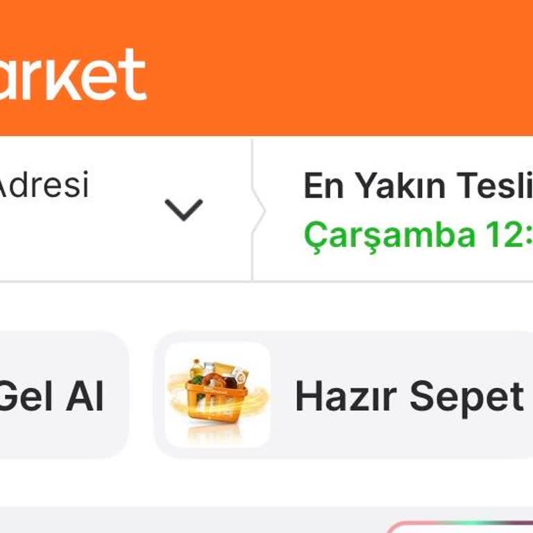 Hızlı Teslimat Bölgesinden Dışarıda Kalan Adresim İçin Çözüm Bekliyorum