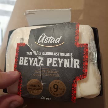 A101 Şubesinde Üstad Beyaz Peynirde Küflenmiş Ürün