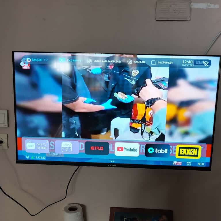 Onvo TV Her Açılışta 2-3 Dakikada Bir Smart TV Ana Ekranına Atıyor
