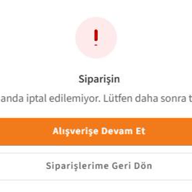 Xiaomi Redmi Buds 6 Play Siparişim Gönderilmedi Ve İptal Edilemiyor