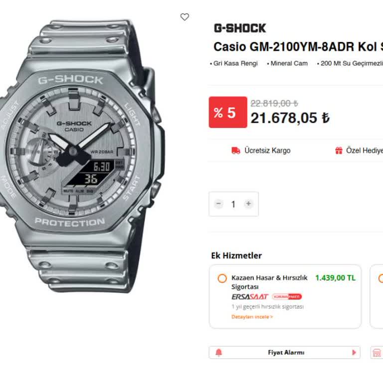 Amazon’da Siparişim Yolda Görünürken Ersa Saat Tarafından Haksız İptal Edildi