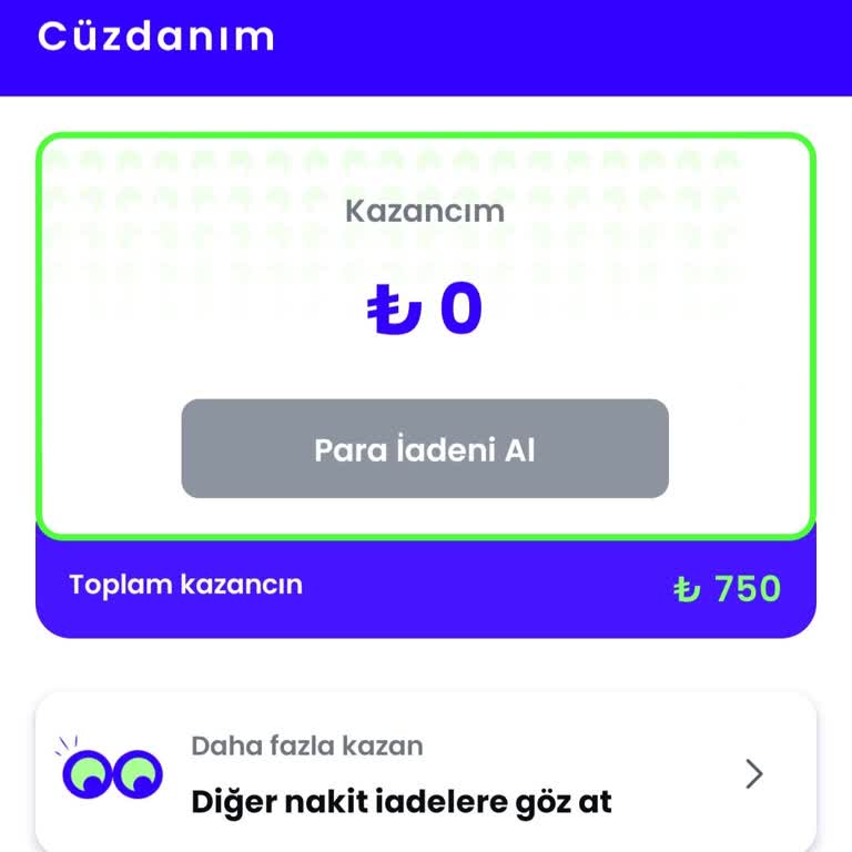 Banabak Uygulamasındaki 750 TL İade Hatası Ve Destek Eksikliği
