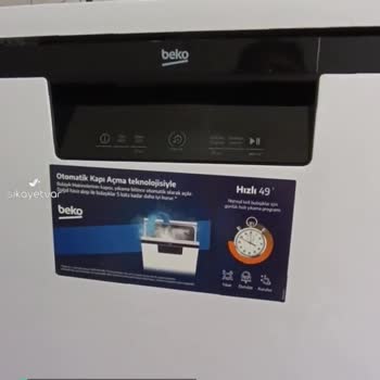Beko Bulaşık Makinem İlk Kullanımımda Hata Verdi!