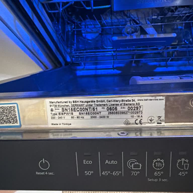 Yeni Siemens Bulaşık Makinesinde Kireçlenme Ve Servisin Sorumluluğu Reddedilmesi