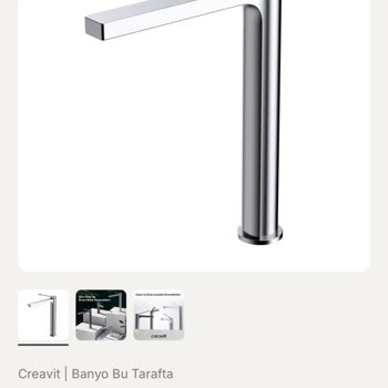 Creavit Lavabo Armatürlerinde Krom Kaplamanın Soyulması Ve Garanti Reddi
