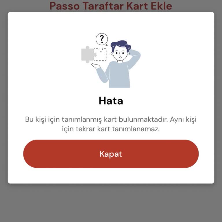 Mobil Uygulamada Passo Taraftar Kartı Yakınlarım’da Görünmüyor
