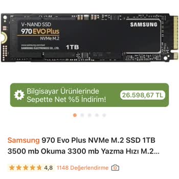 Hepsiburada Sahte SSD Değişim Sözü Verdi, Ancak Sadece İade Yaptı