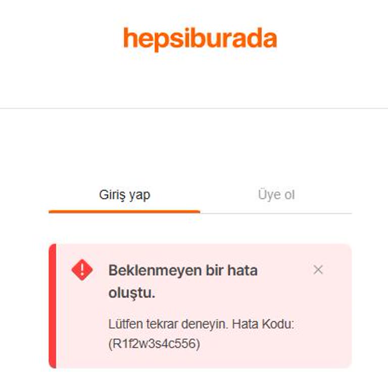 Hepsiburada Hesabına Giriş Engeli Ve Acil Çözüm Talebi