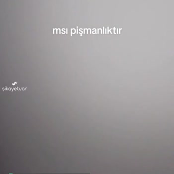 MSI Türkiye G247f Monitör Pişmanlığı