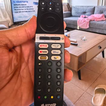 Arçelik TV Kumandasında Ses Ve Kanal Tuşu Arızası Garantiden Dışarıda