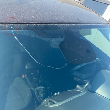 Kasko Cam Değişimi Hakkı Reddedildi Taş İzi Bahane Edildi