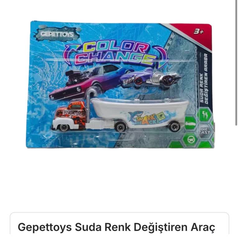 Suda Renk Değişmeyen Araba Seti, Vaadi Yerine Getirmedi