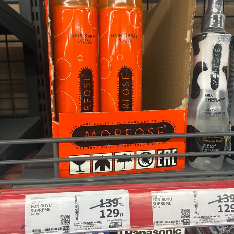 Etikette 129 TL Yazılı Saç Spreyi Kasada 290 TL Alındı, İade Talebim Reddedildi