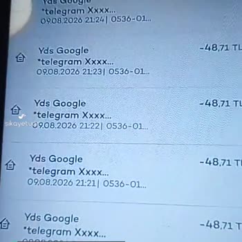 Telegram Para İadesi İstiyorum