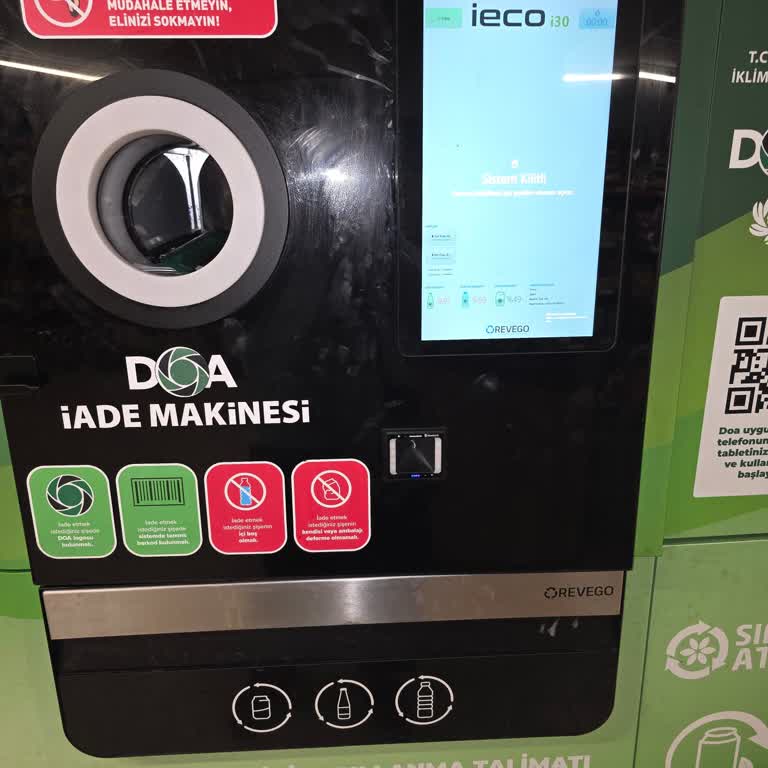 Depozito İade Makinesinin Kilitli Olması Ve Personelin Hakaretli Davranışı
