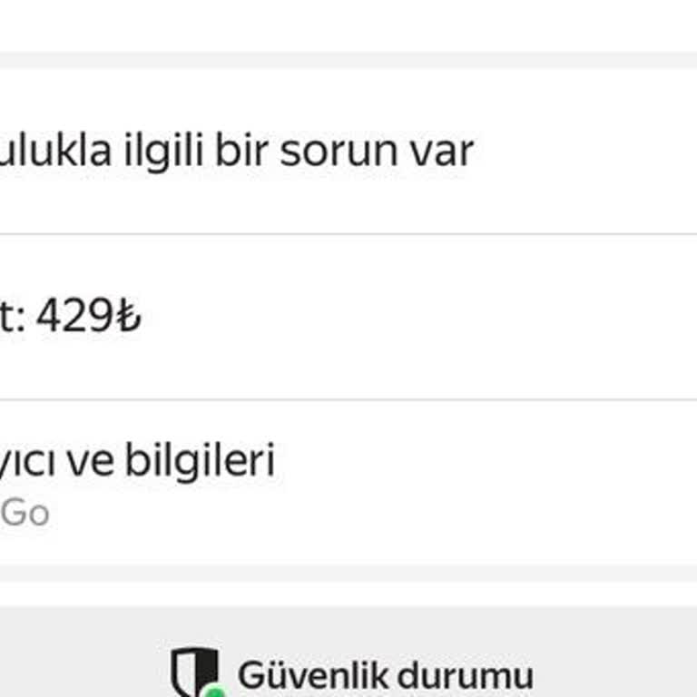 Yandex Go’da Görülen Ücret İle Çekilen Miktar Arasındaki Büyük Fark