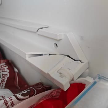 Kırılan Dondurucu Rayı İçin Ücretsiz Garanti Değişimi Talebi