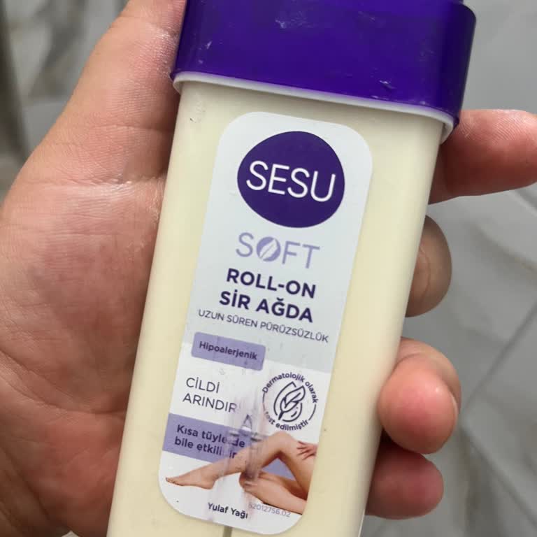 Sesu Soft Roll-On Ağda Ciltte Alerjik Reaksiyon Ve Yapışma Sorunu