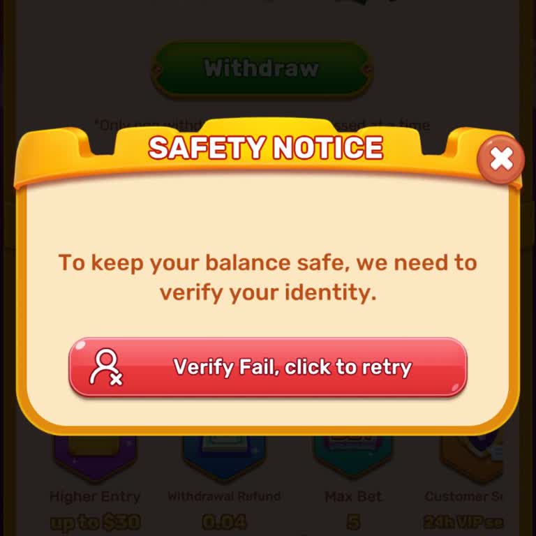 Whimsey Forge SumSub ID Verification Fails, Blocking Withdrawal