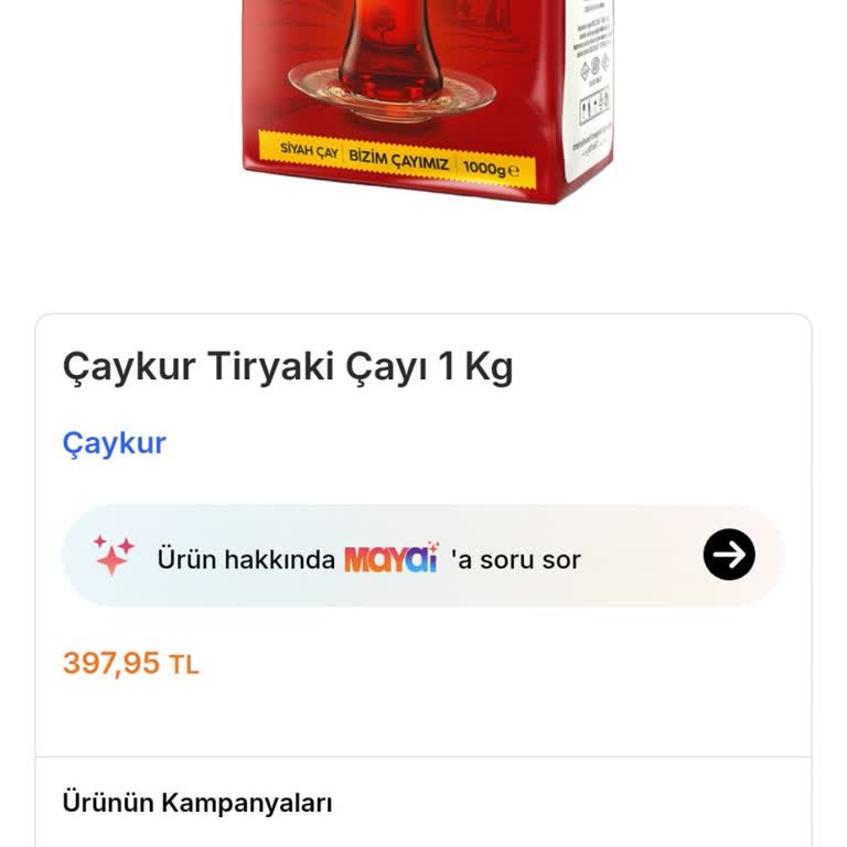 Migros Sanal Market’te Aynı Gün Çay Siparişinde Fazla Ücret Ve Geri Ödeme İsteği
