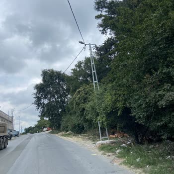 İzinsiz Dikilen Elektrik Direği Mülkiyet Hakkını Ve Yangın Güvenliğini Tehdit Ediyor