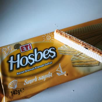 Eti Hoşbeş Kavun Aromalı Gofret Üzerinde Siyah Yabancı Madde Görüldü