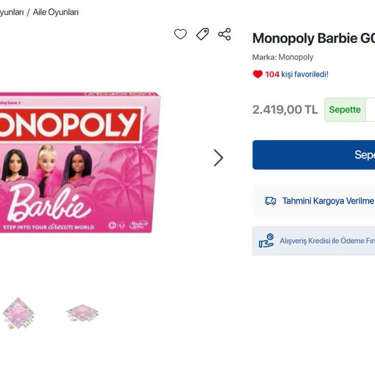 D&R'den İngilizce Monopoly Satın Alınca Yanıltıcı Ürün Açıklaması Ve İade/Değişim Talebi