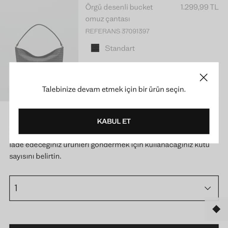 Renk Farkı Ve Çalışmayan İade Sistemi Nedeniyle 235 TL Kargo Ücretinin İadesi Gerekiyor