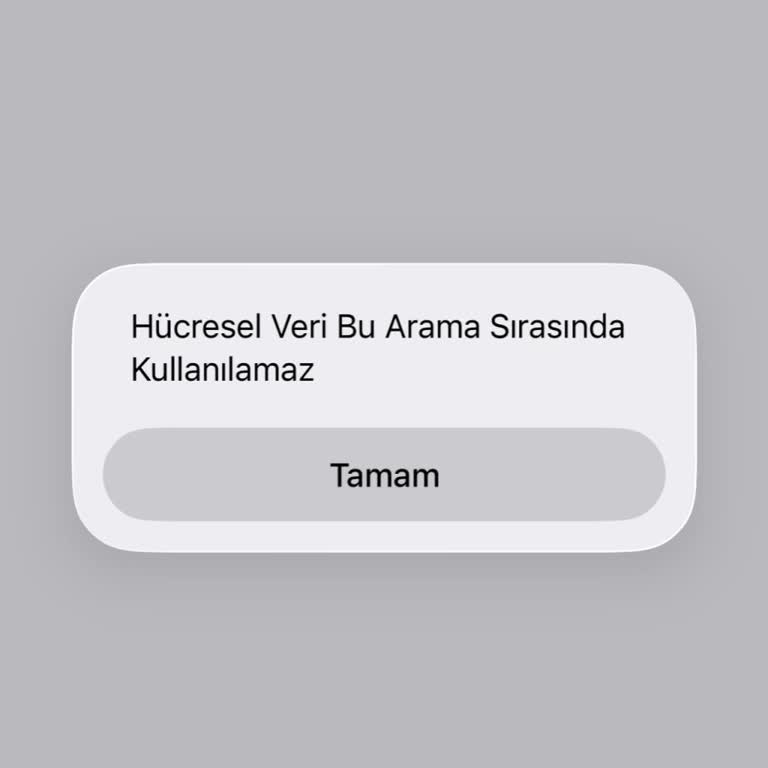 Arama Sırasında 4G/5G Veri Bağlantısı Sürekli Kesiliyor Trabzon’da Tekrarlayan Sorun