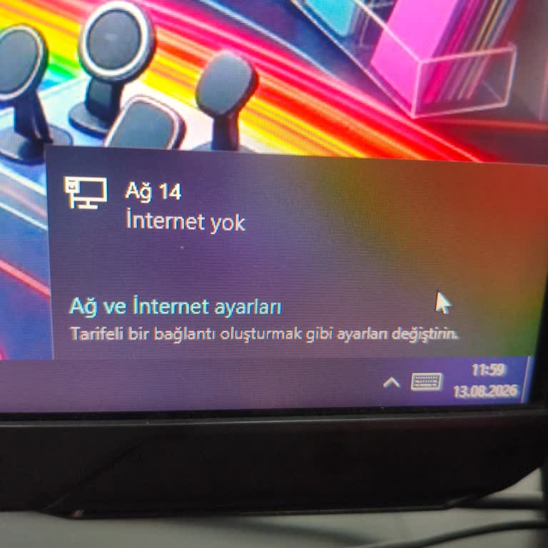 İnternetsiz İş Yeri Ve Modem Değişimi Talebi