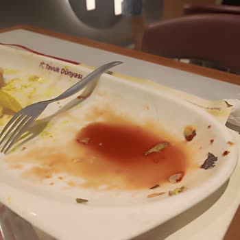 Mersin Forum Tavuk Dünyası’nda Salata İçinde Kıl Ve Hijyen Sorunu