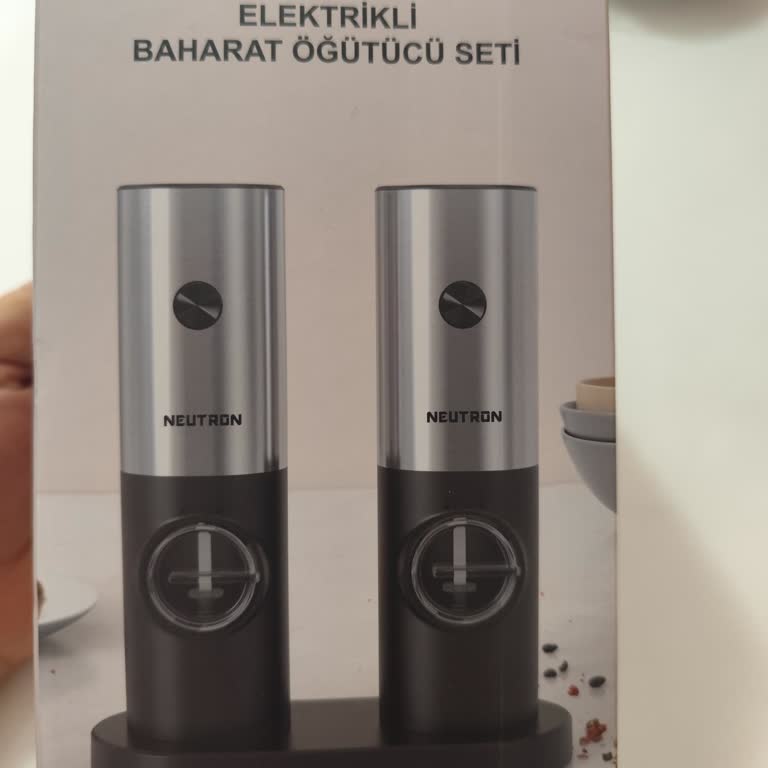 Neutron Baharat Öğütücünün Hijyen Sorunu Ve Kargo Teslimatı Görünmediği İçin İade Süreci Uzuyor